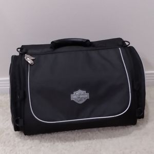 Harley Davidson tour bag with rain protector